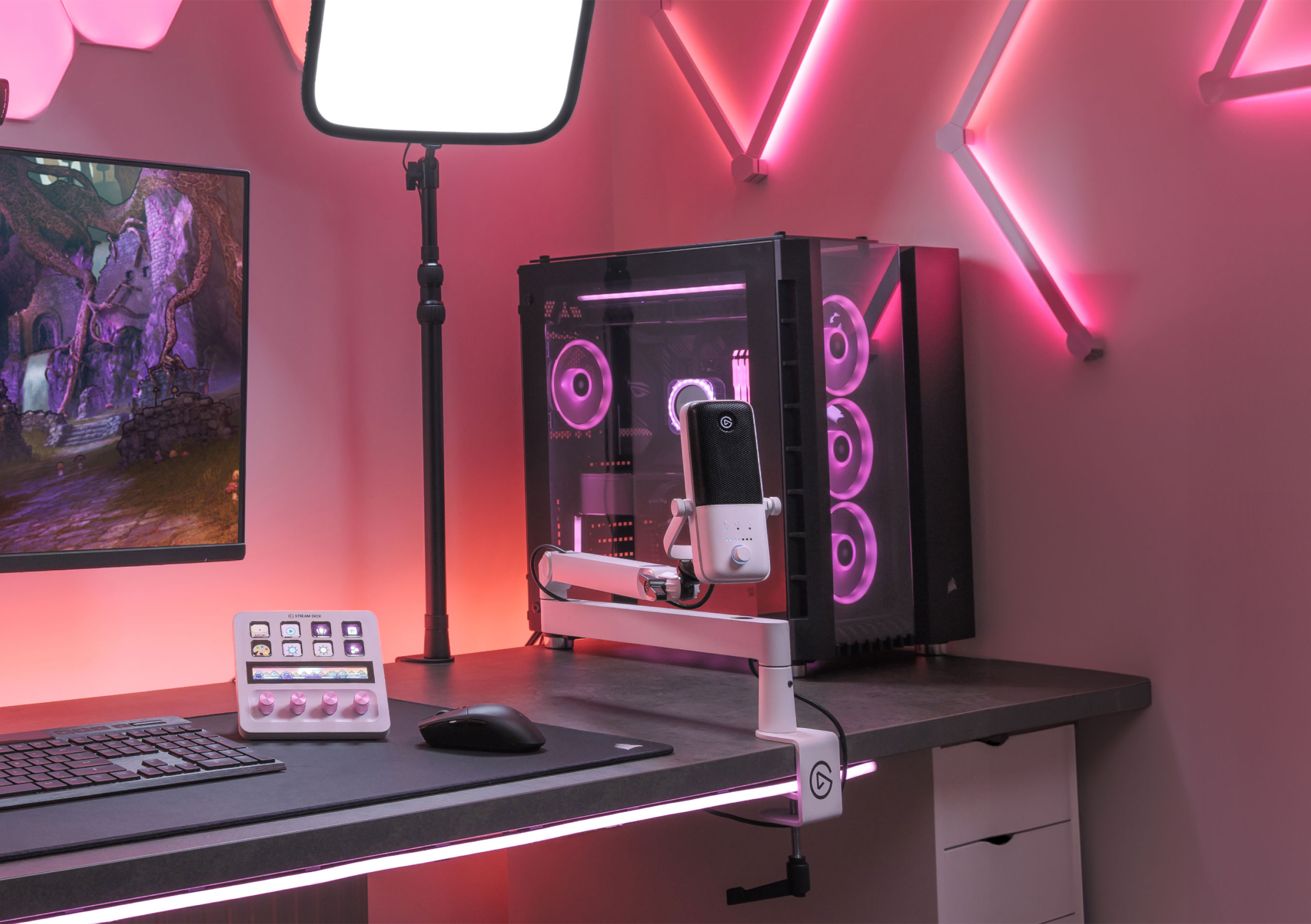 Wave Mic Arm LP - White | Elgato Wave Mic Arm LP - White | Elgato
